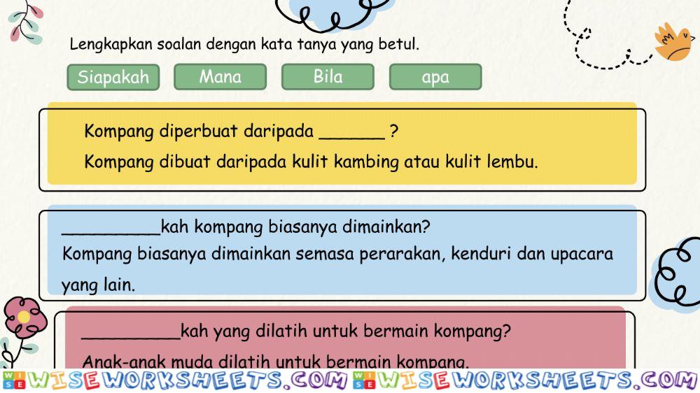 worksheet