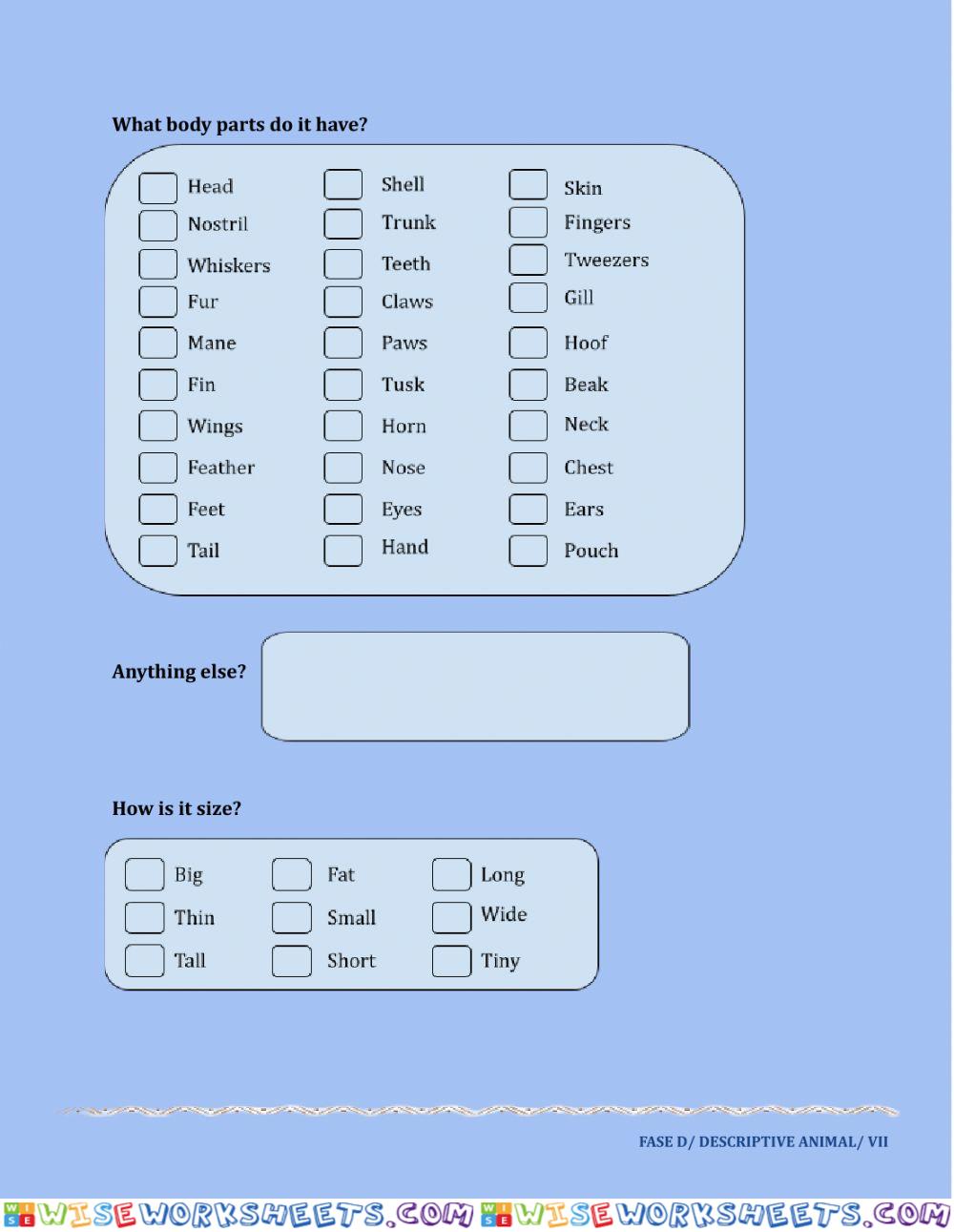 worksheet