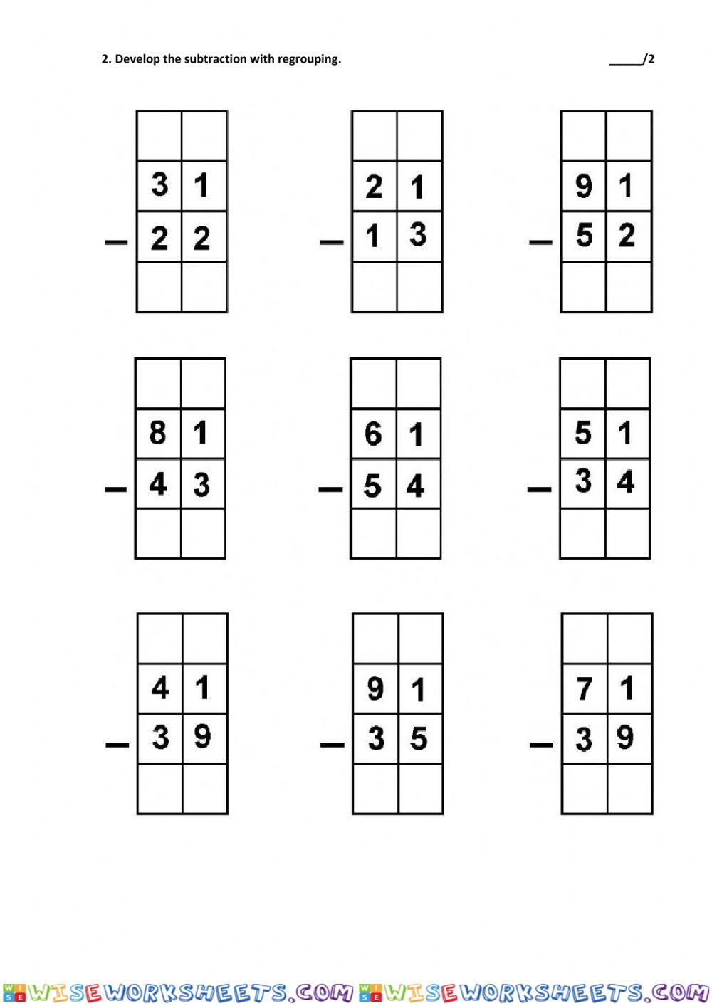 worksheet