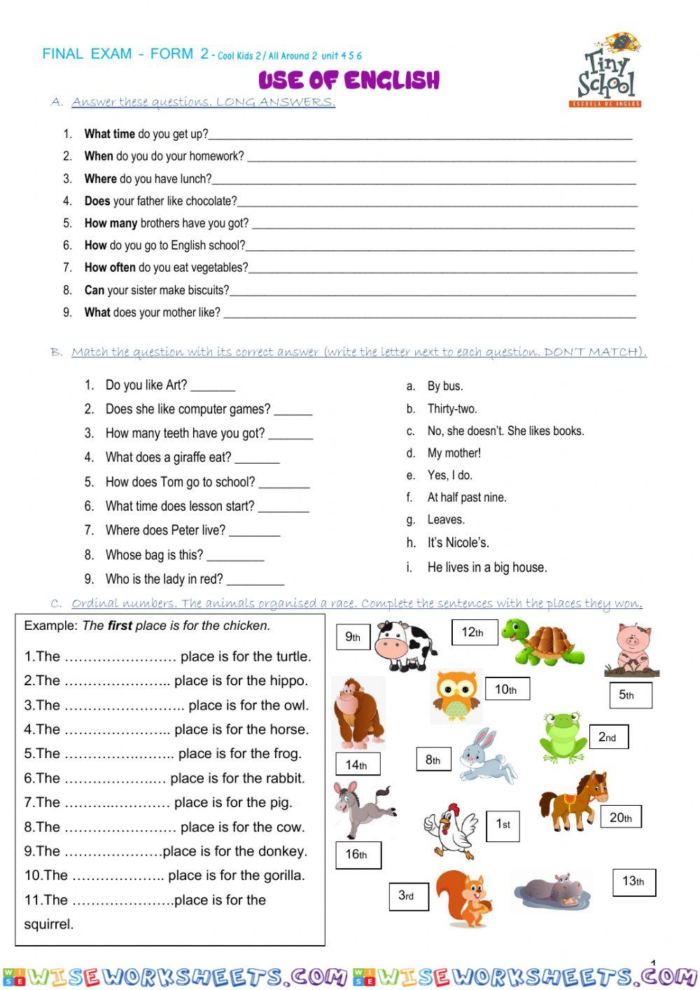 Use of English