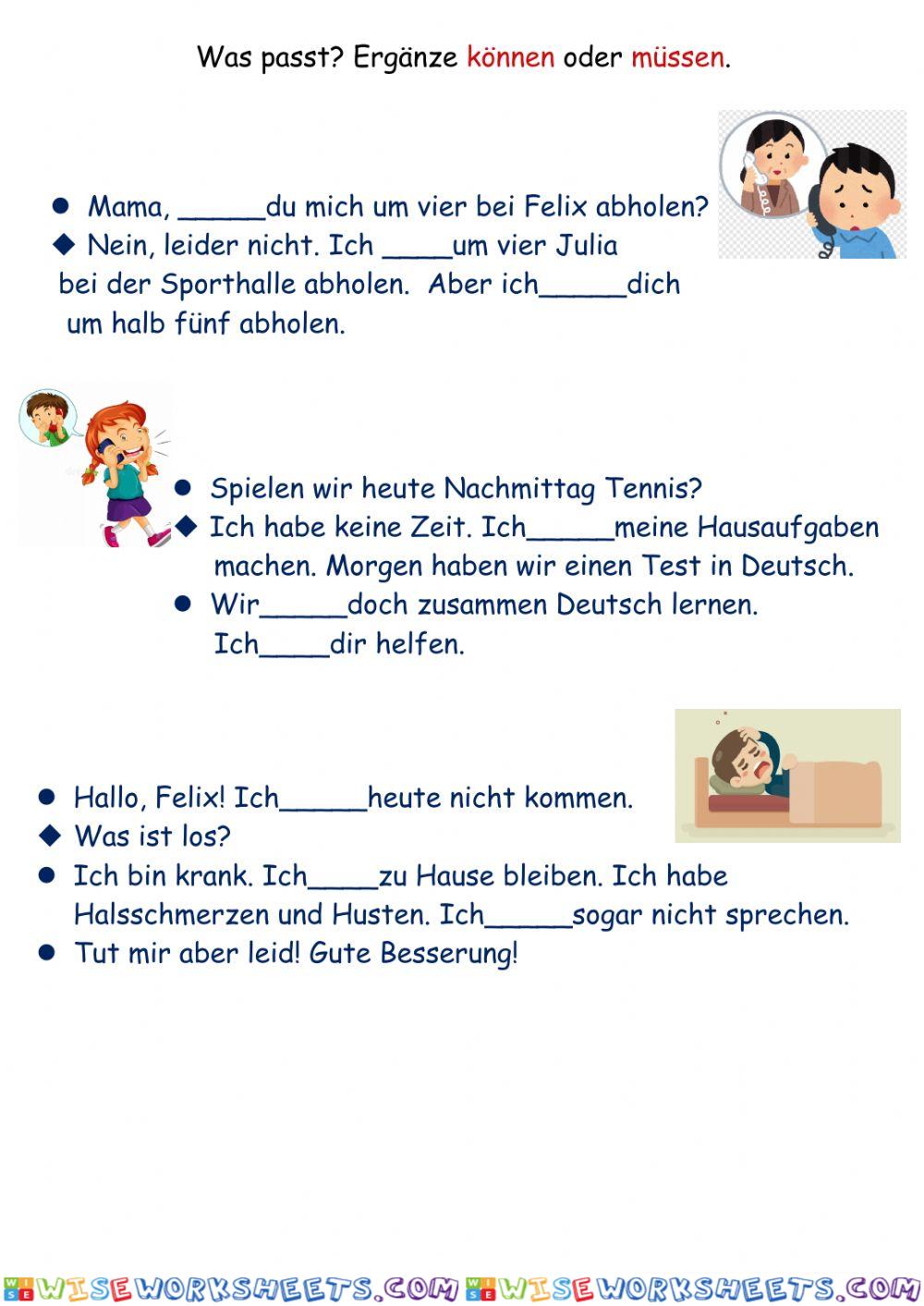 Paul und Lisa A1.2 Lektion 4