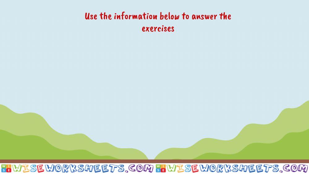 worksheet