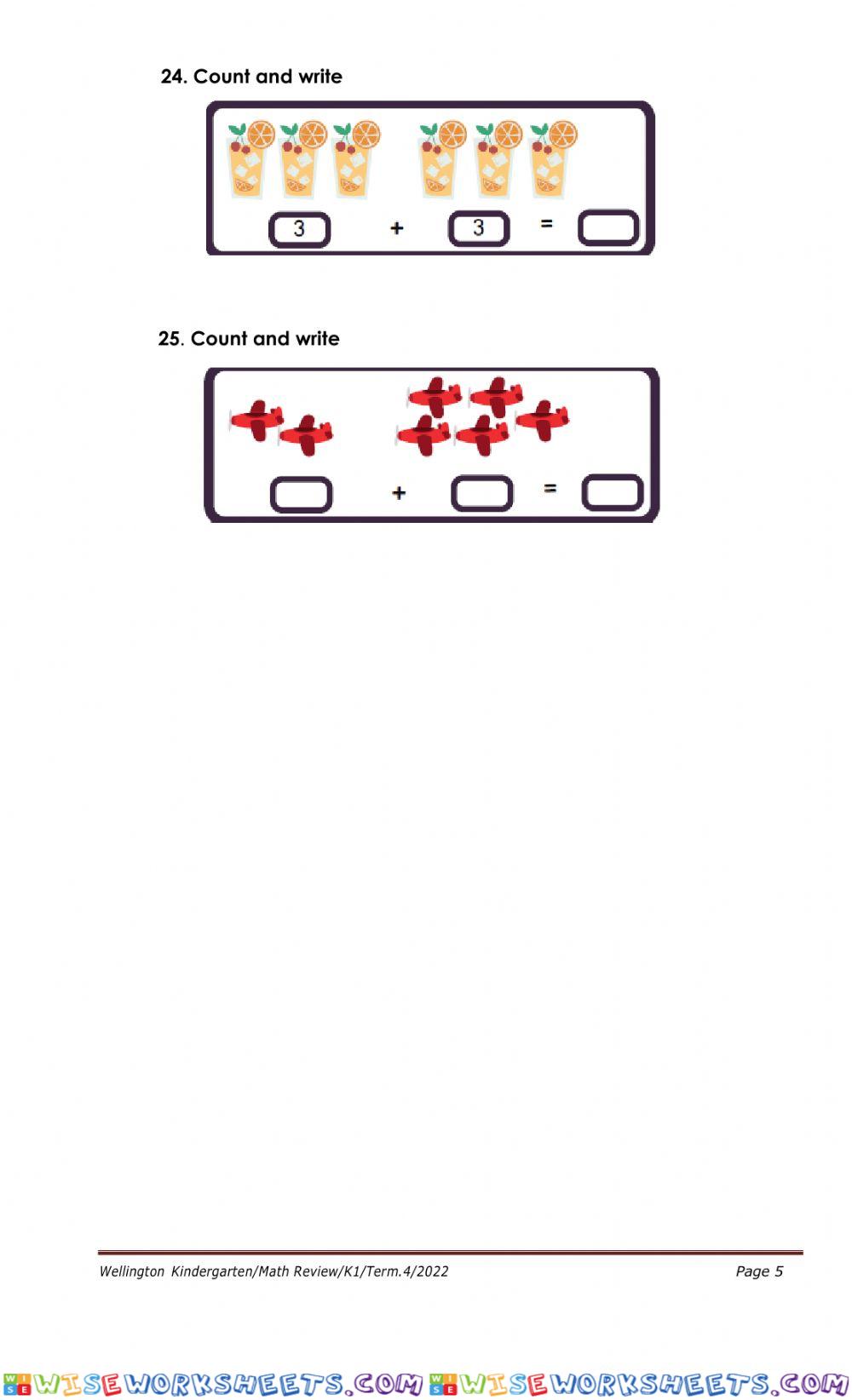 worksheet