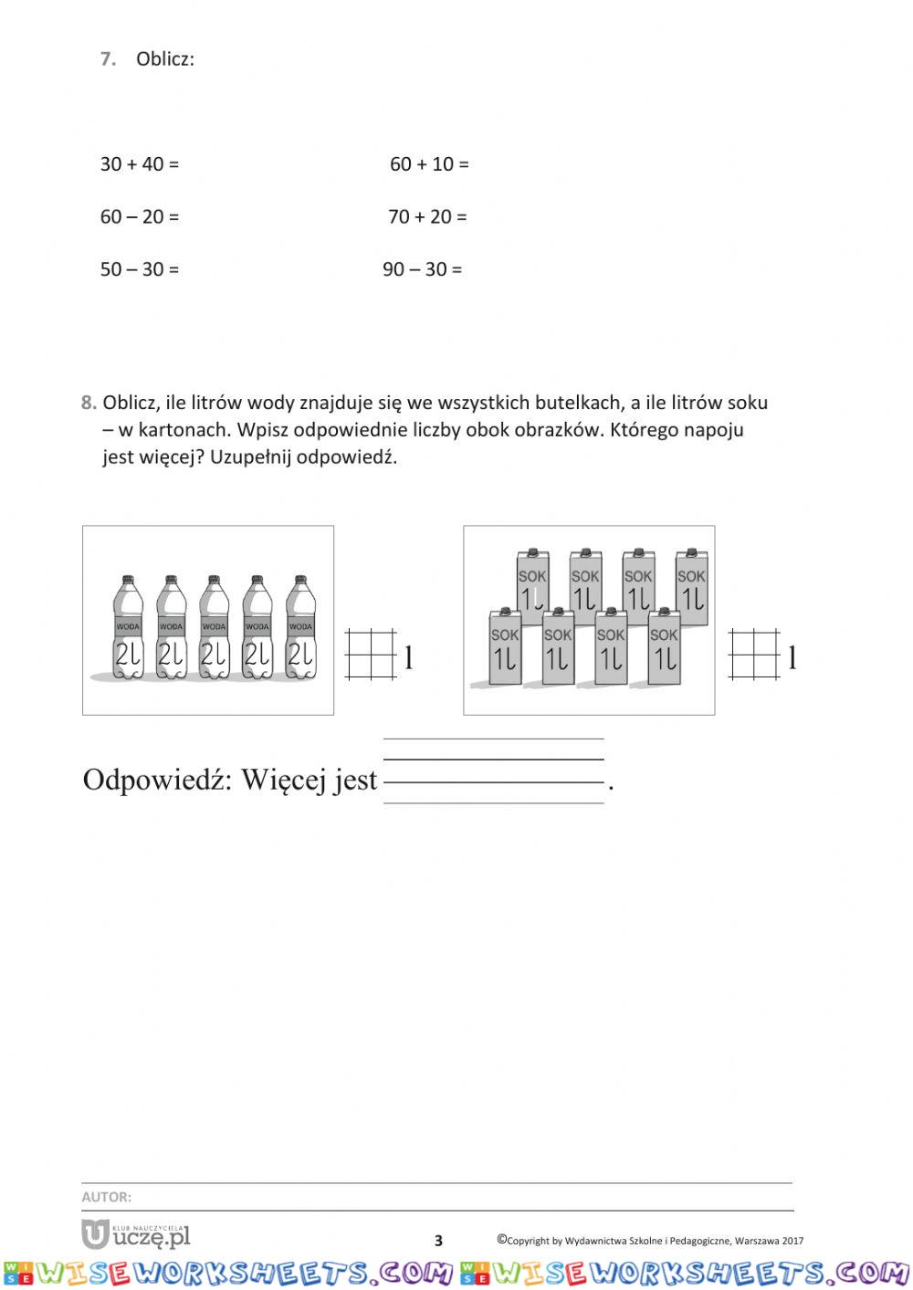 worksheet