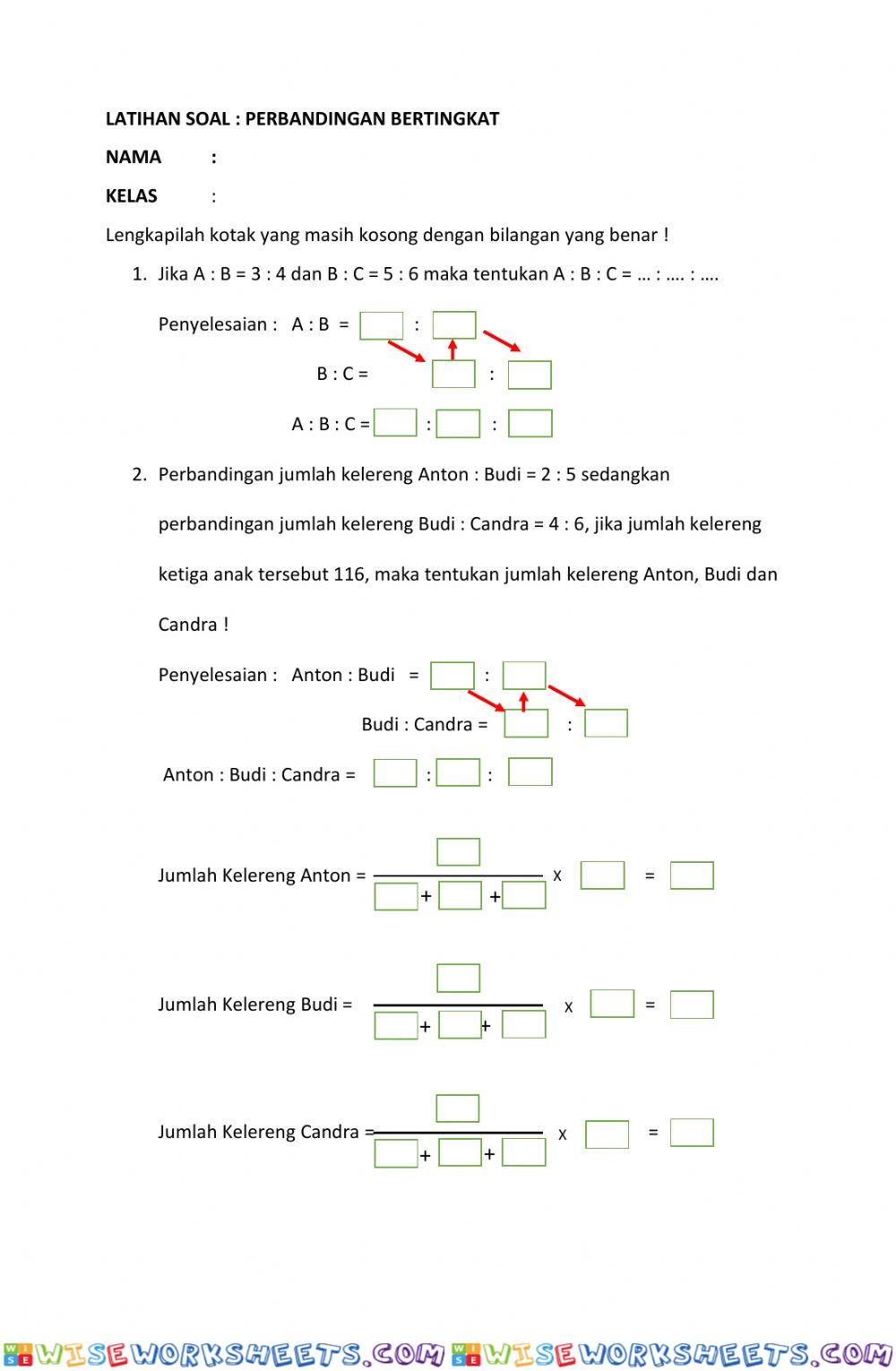 worksheet