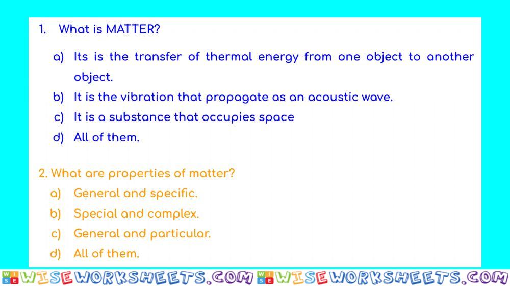 worksheet