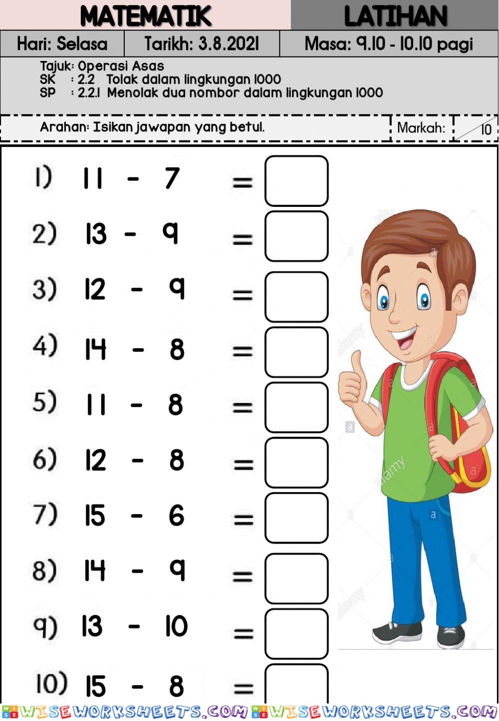 worksheet