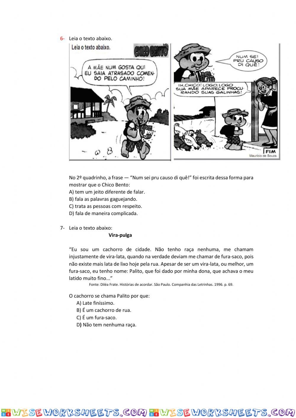 worksheet