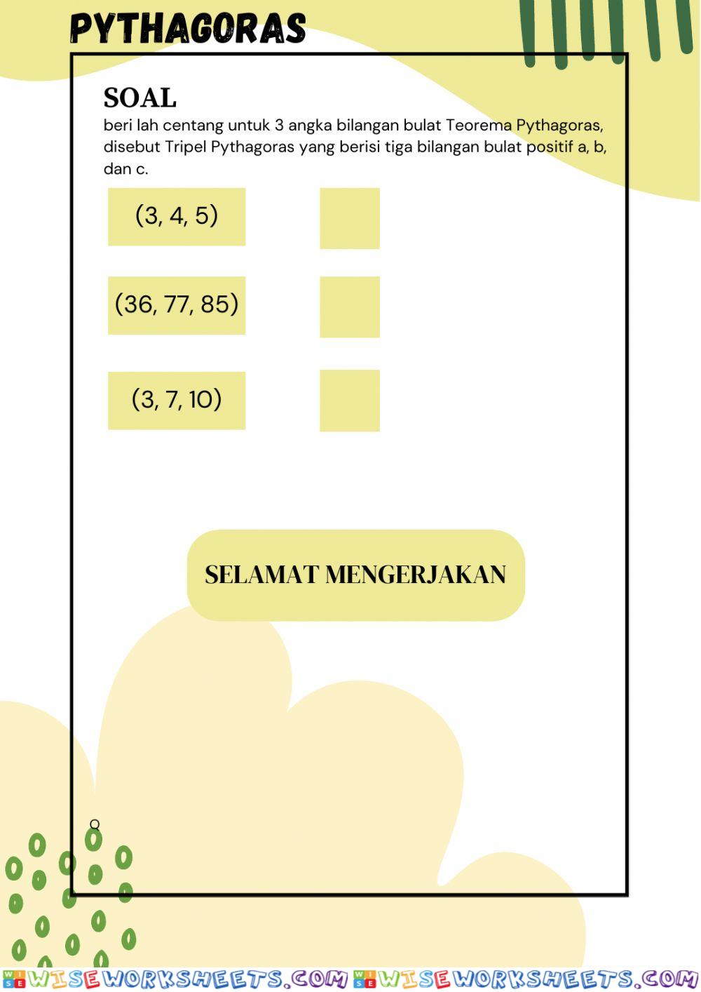 worksheet