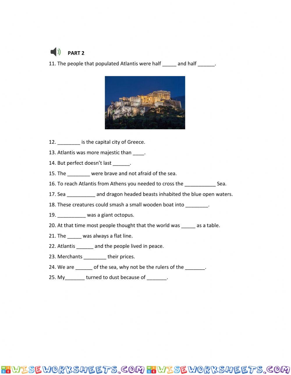 worksheet