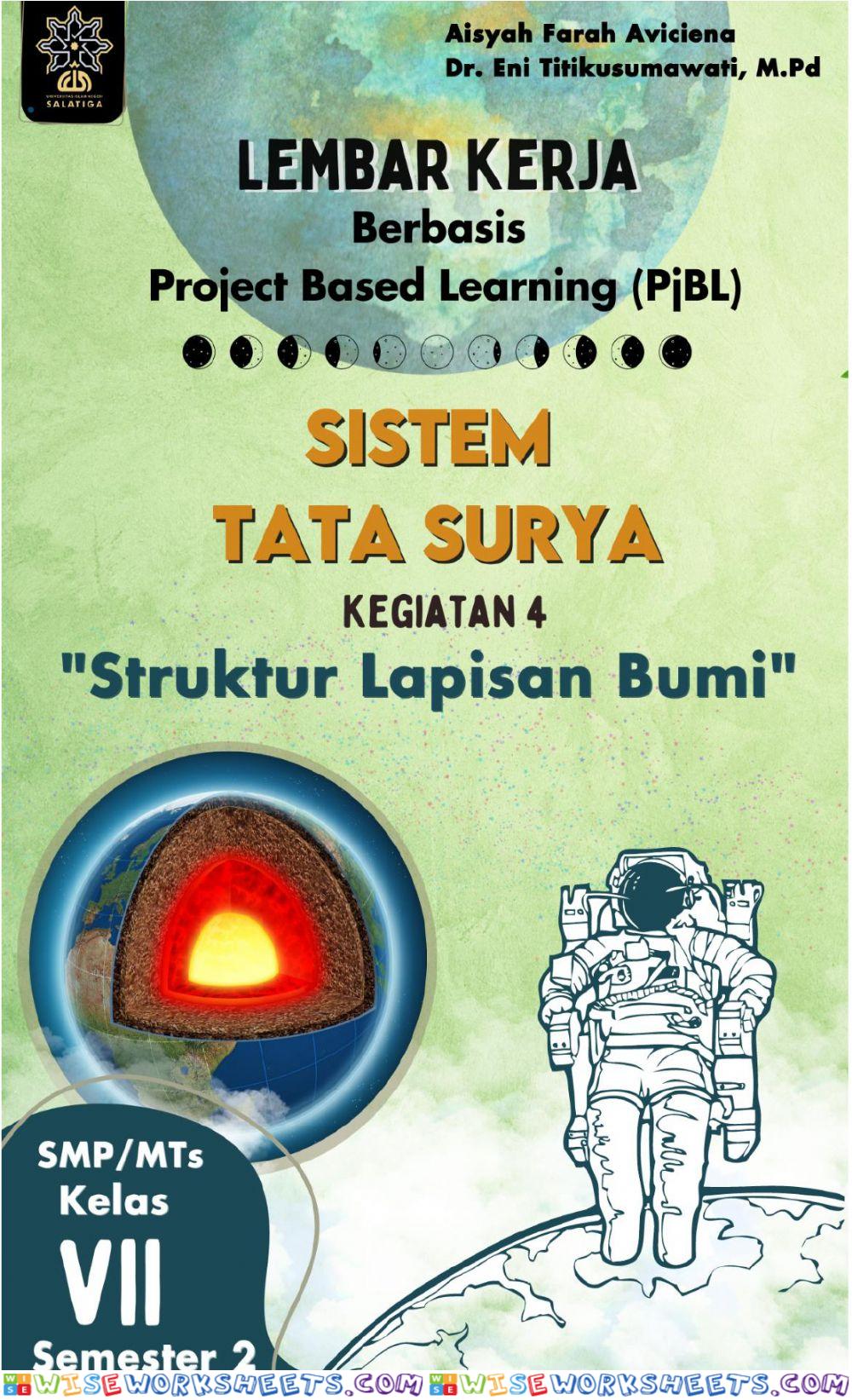 Kegiatan 4 - Struktur Lapisan Bumi