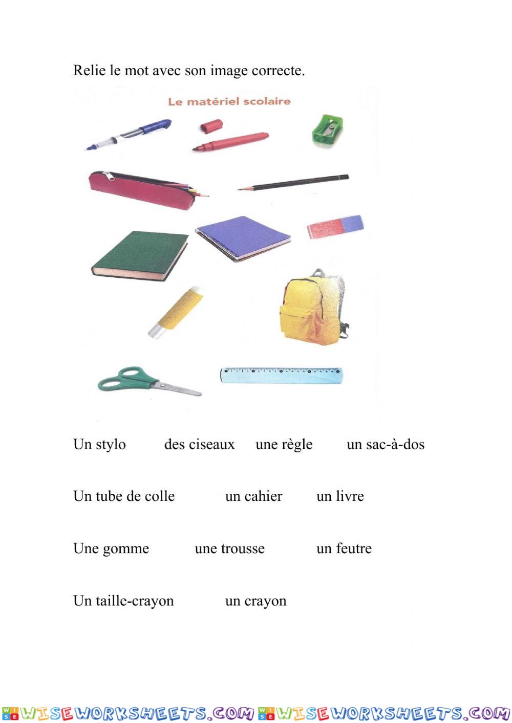 vocabulario frances 3º