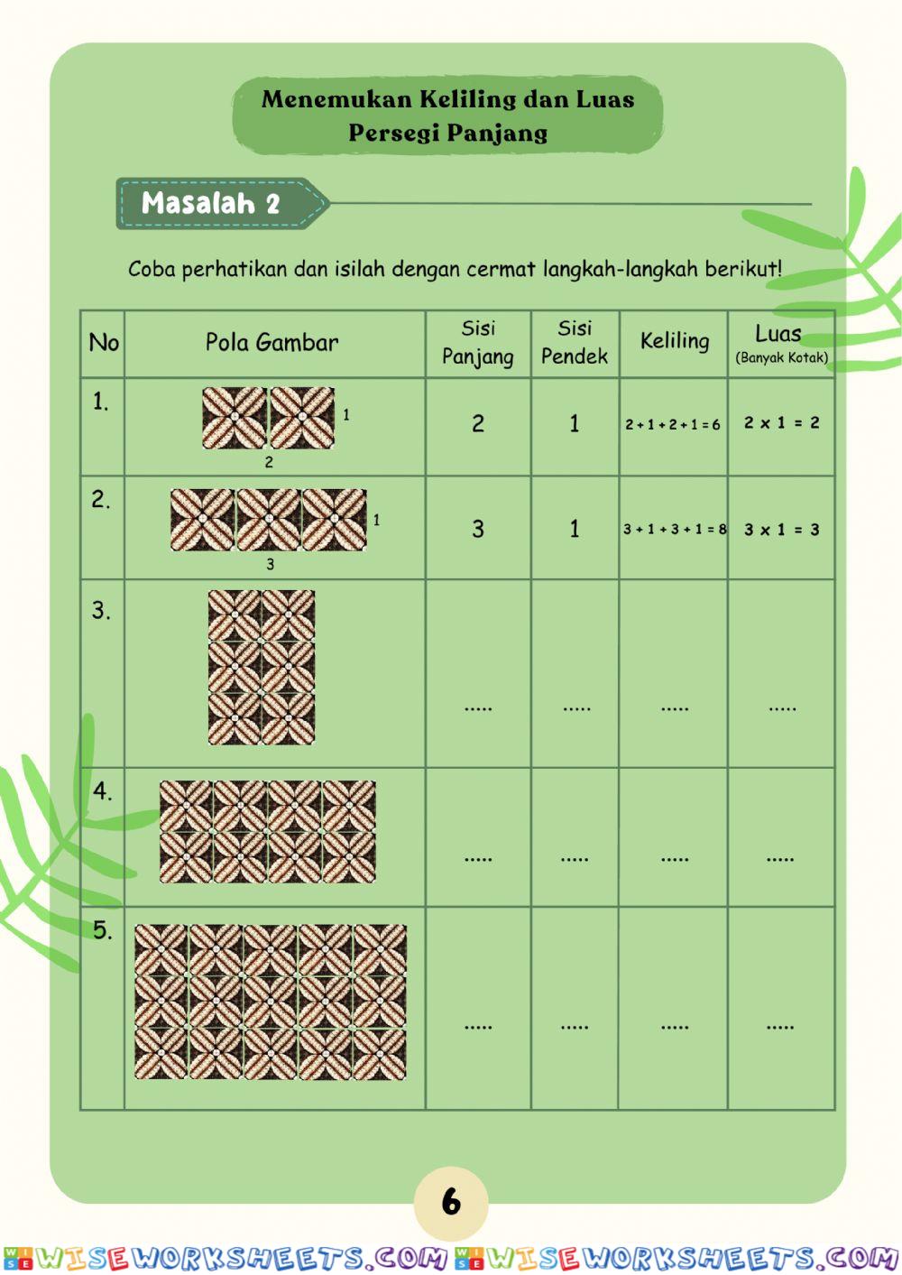 worksheet