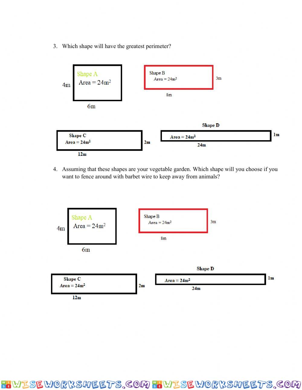 worksheet