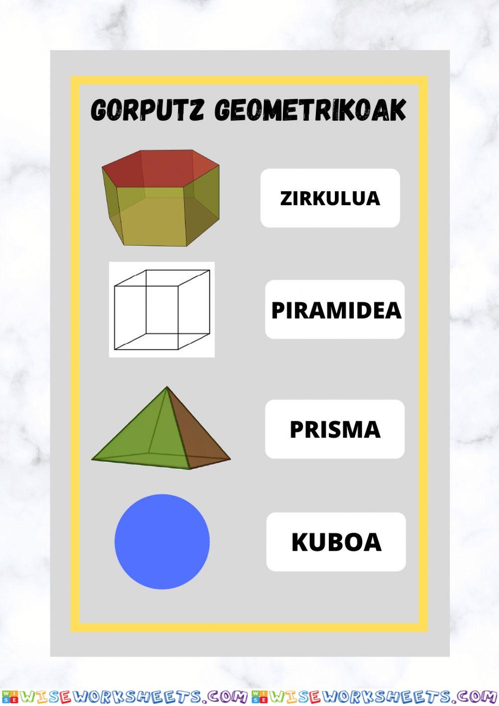 Gorputz geometrikoak