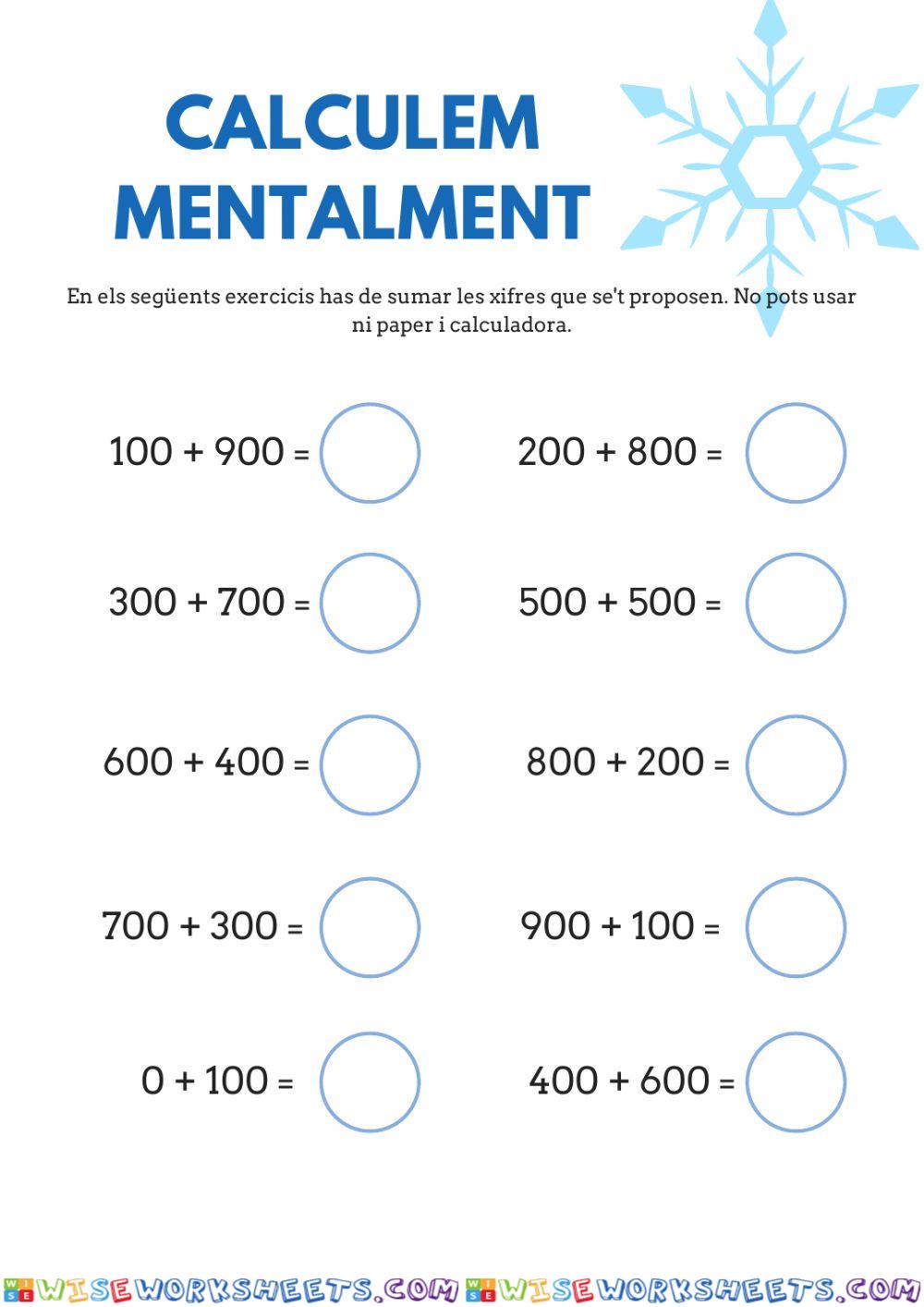 worksheet