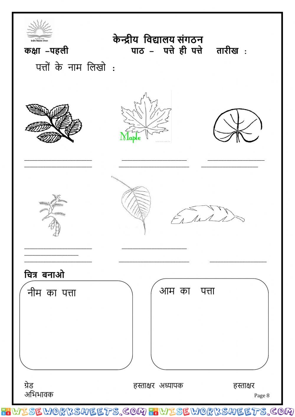 worksheet