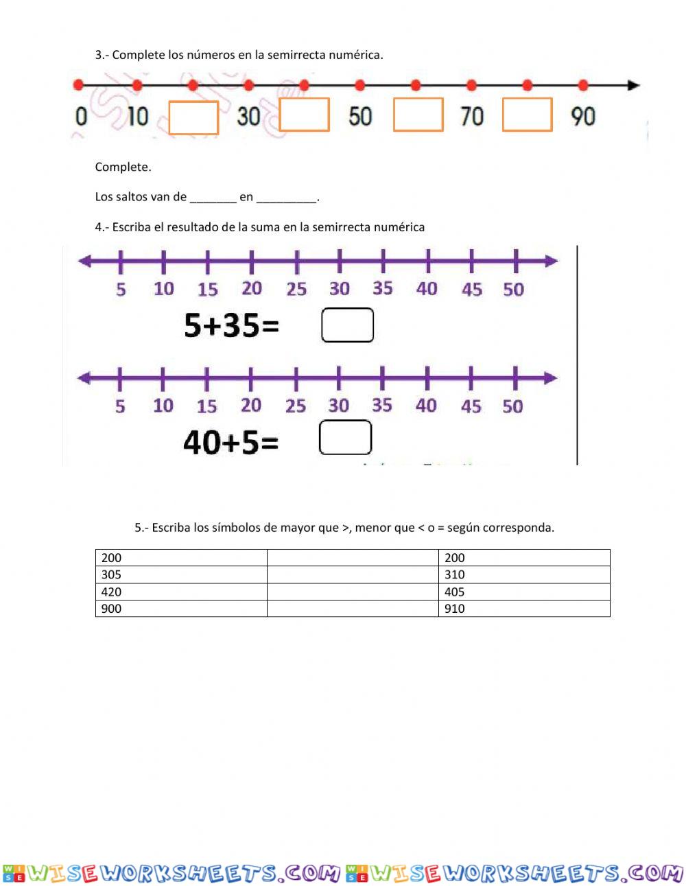 worksheet