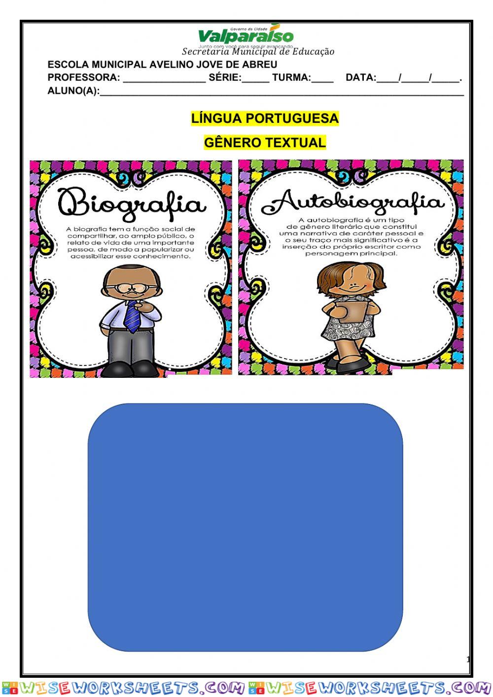 Biografia e autobiografia