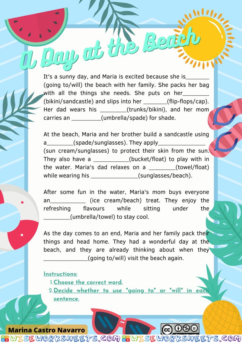 A day at the beach