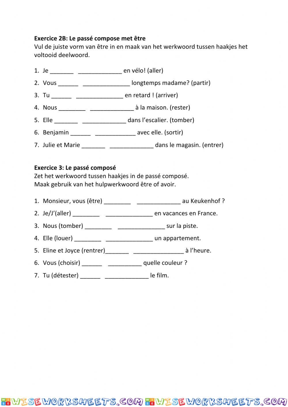 worksheet