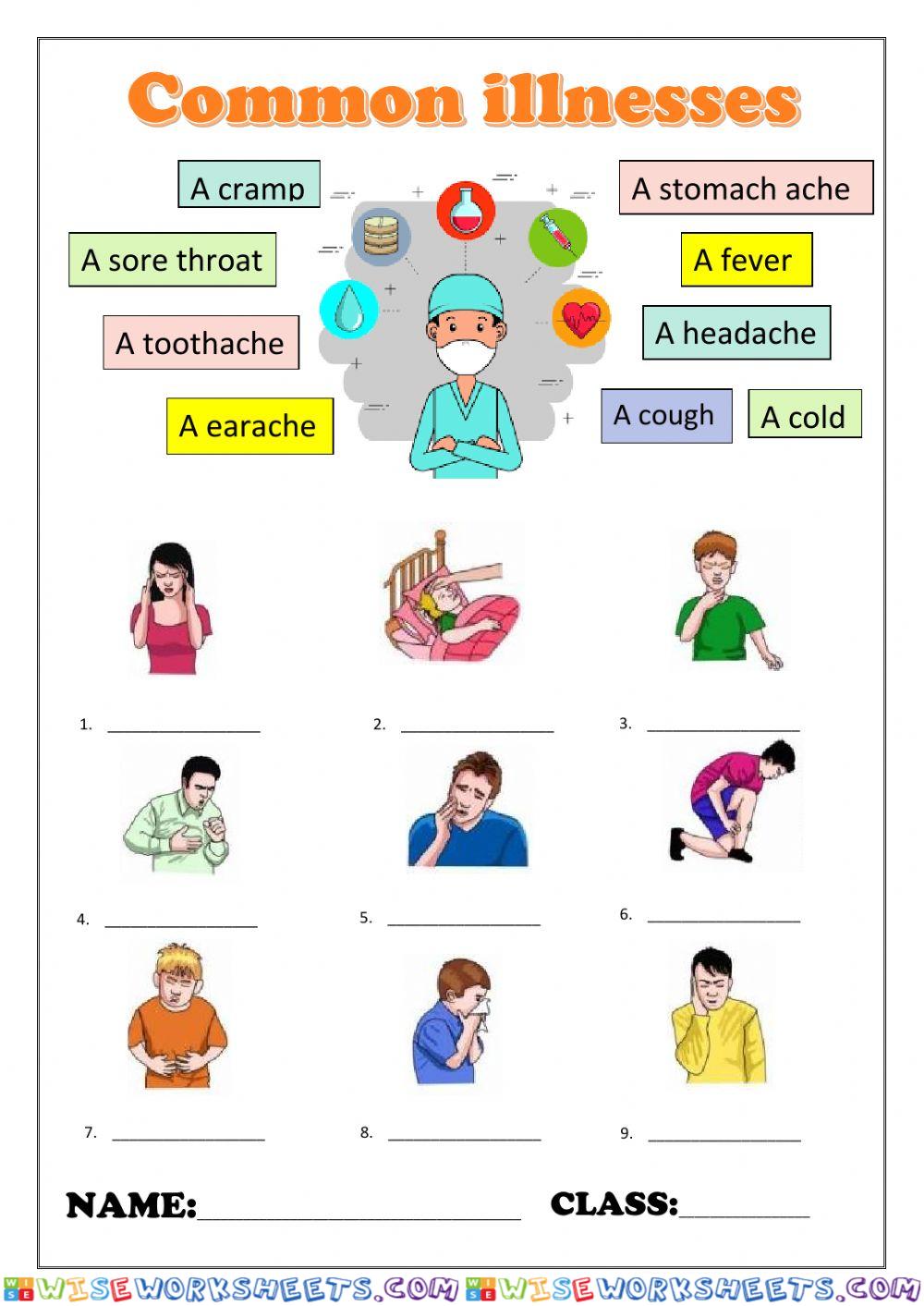 Common Illnesses Color