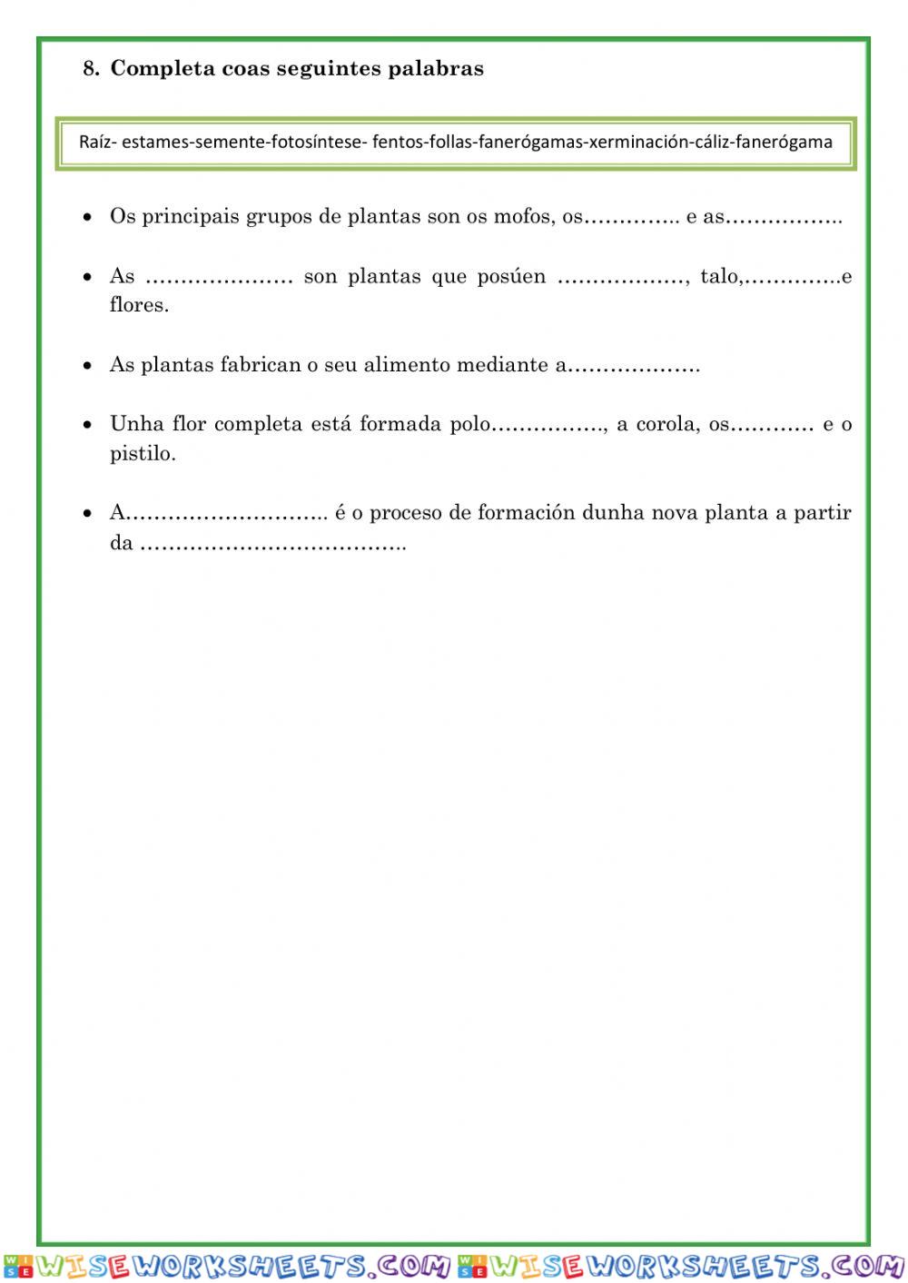 worksheet