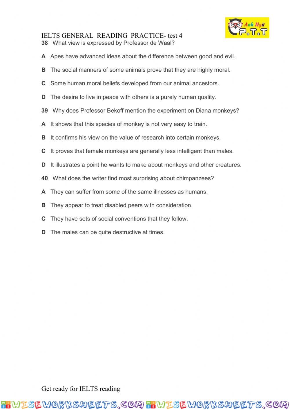 worksheet