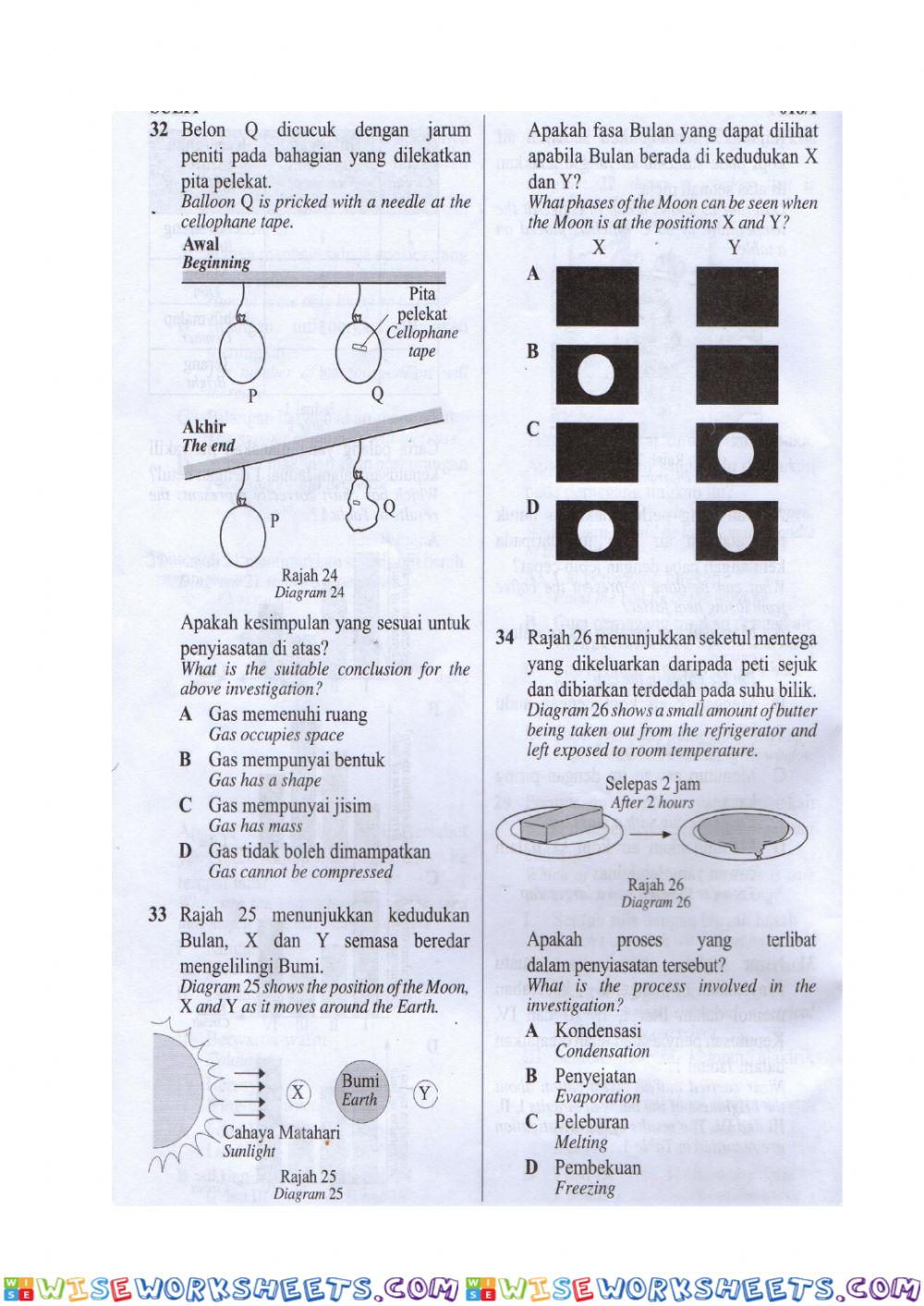 worksheet