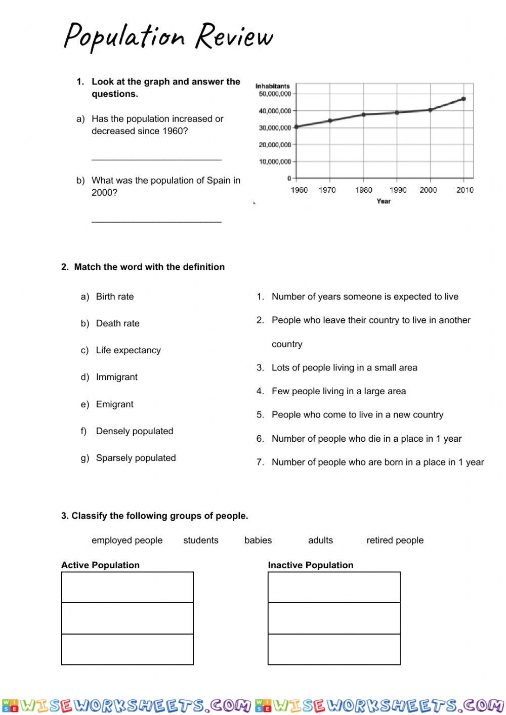 worksheet