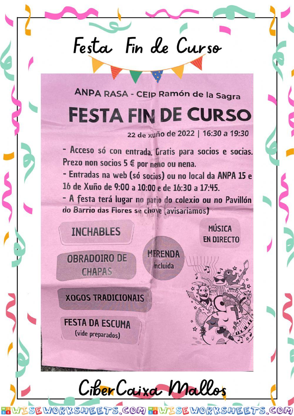 Festa Fin de Curso