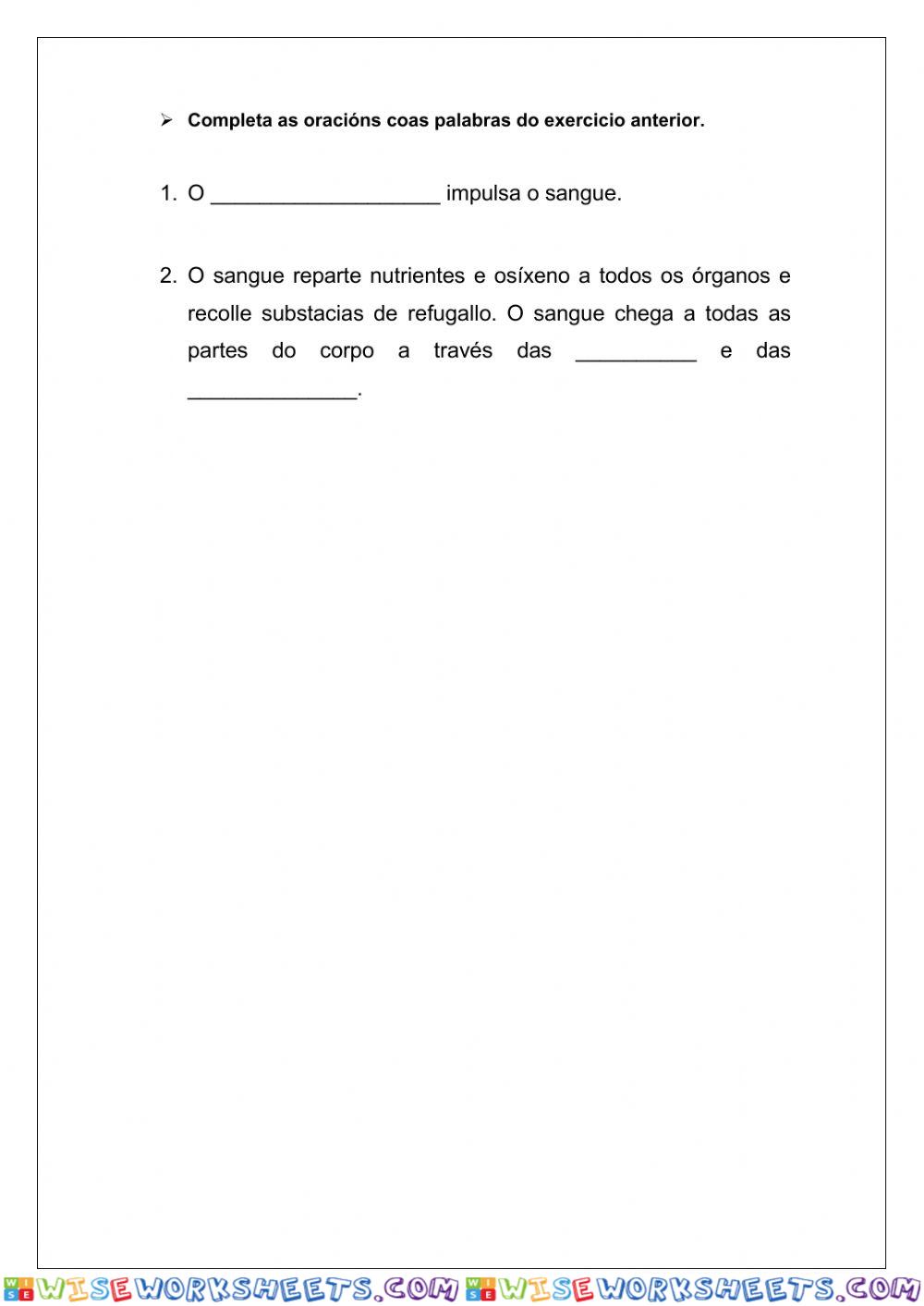 worksheet