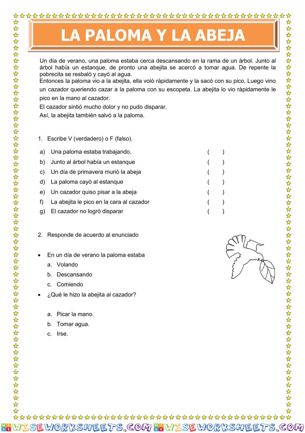 worksheet