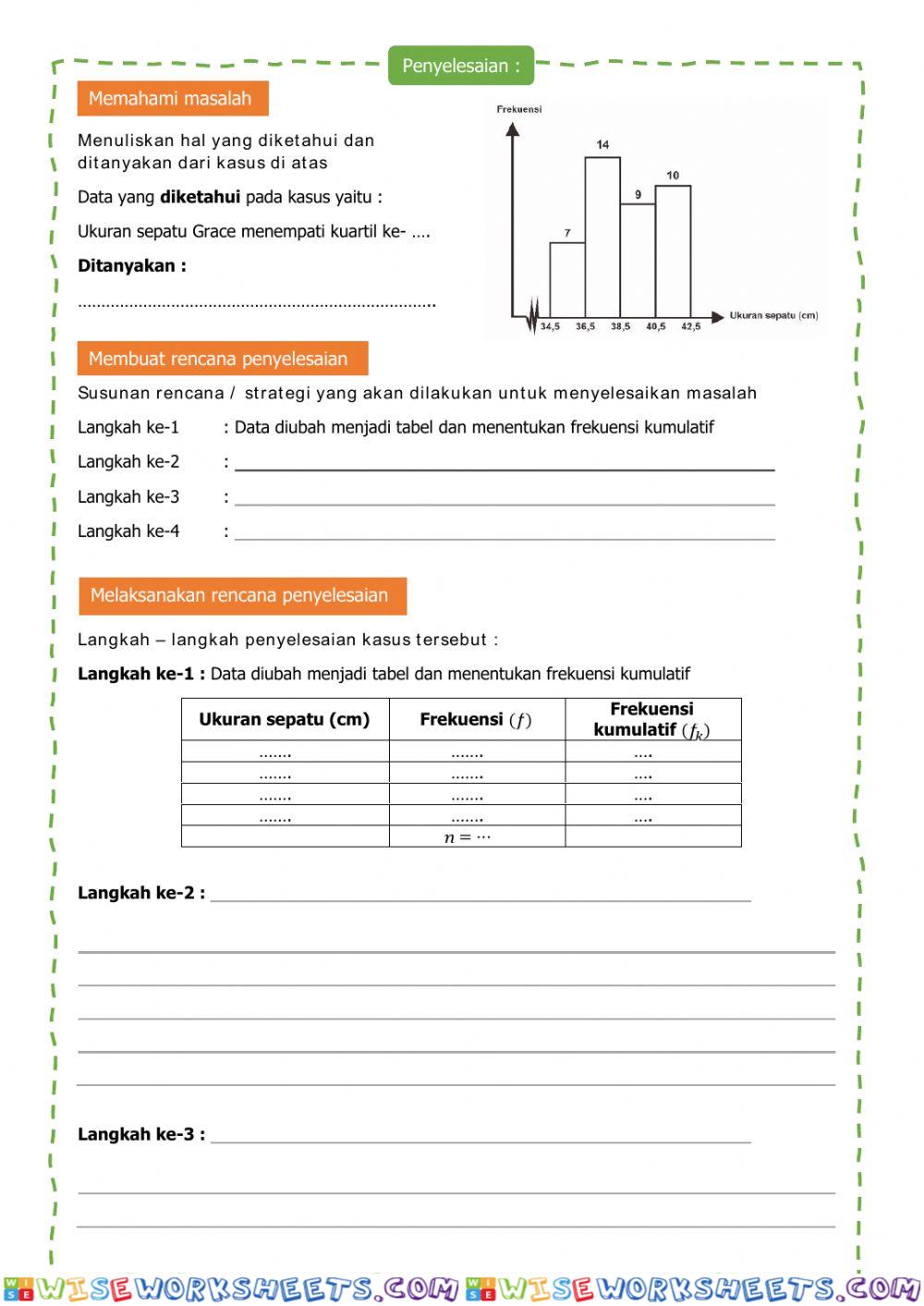 worksheet