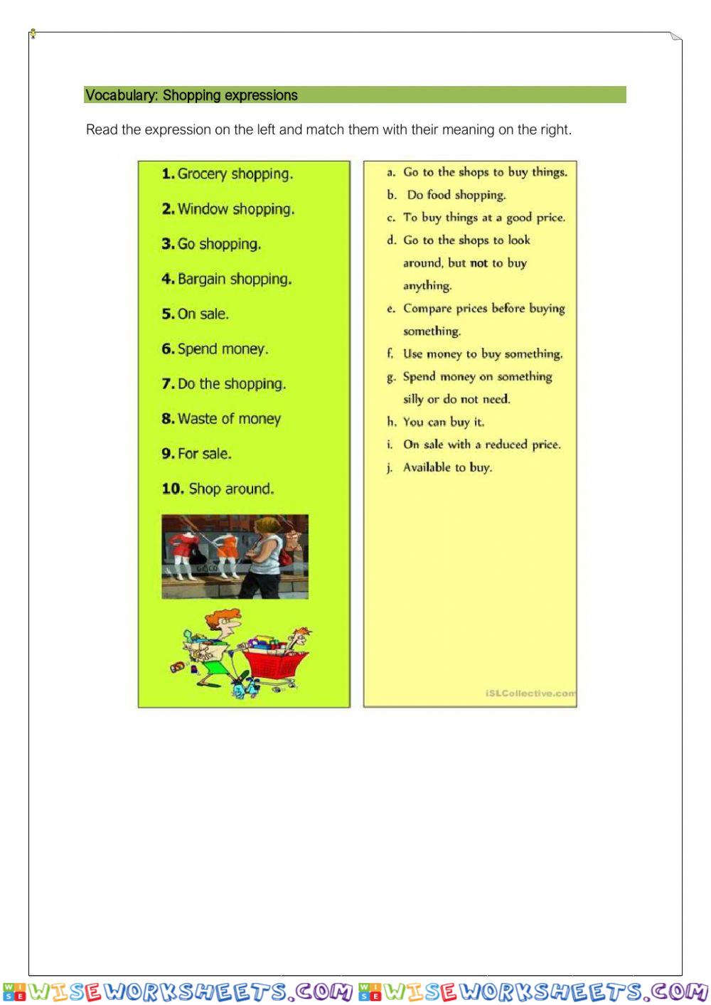 worksheet