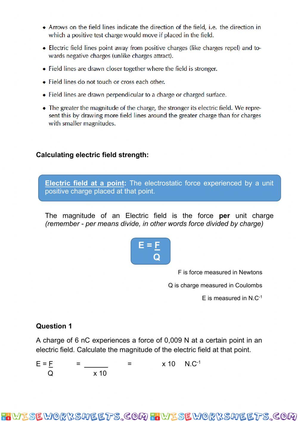 worksheet