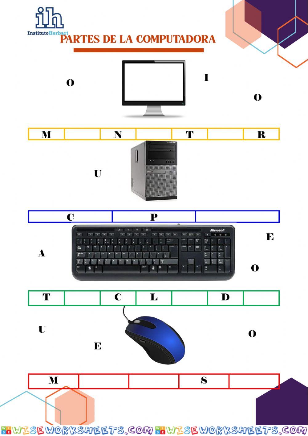 Partes de la Computadora