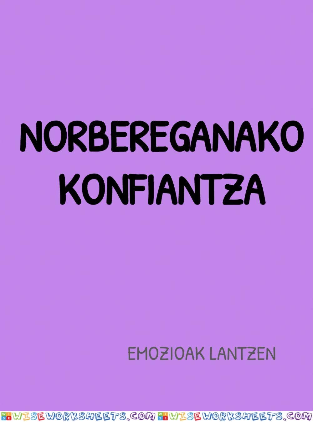 Norbereganako konfiantza