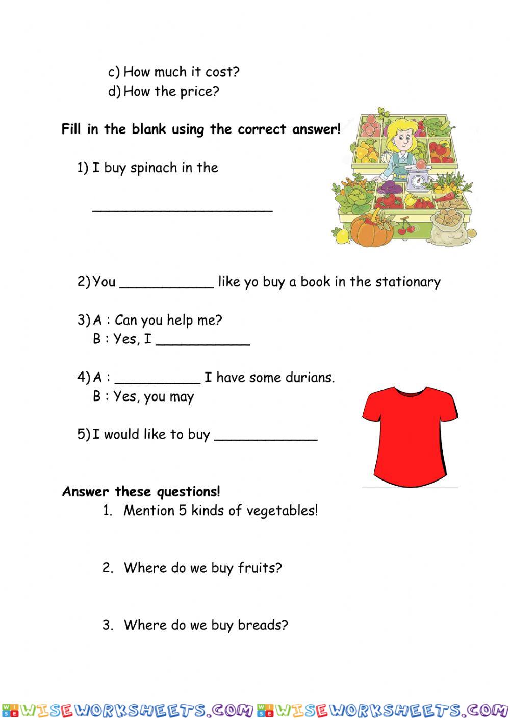 worksheet