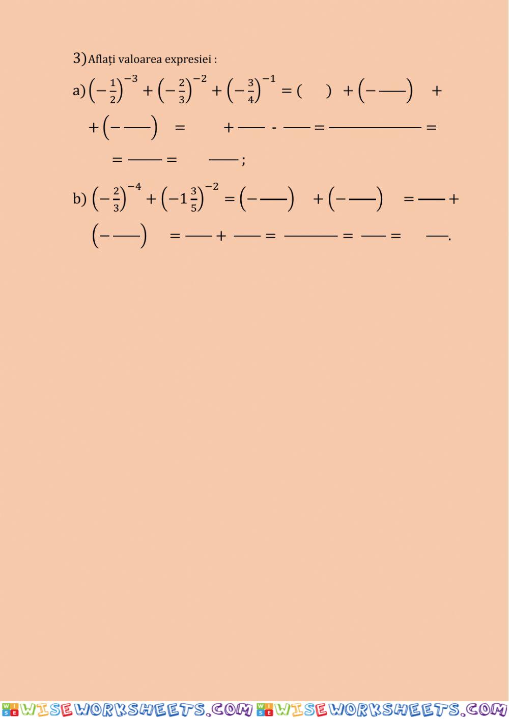 worksheet