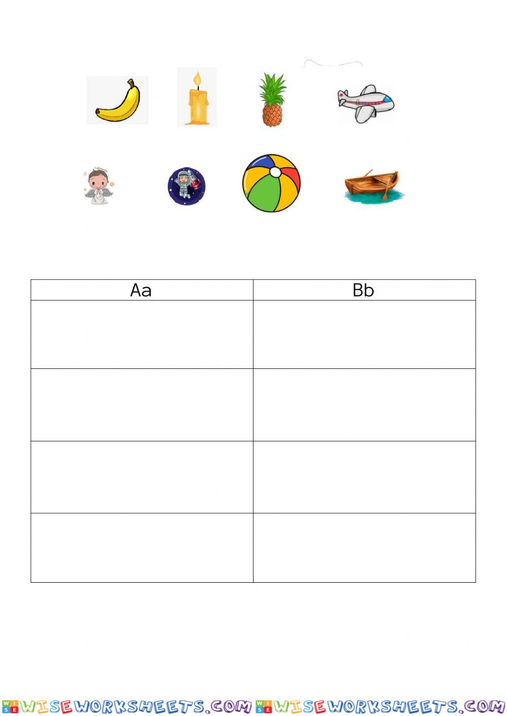 worksheet