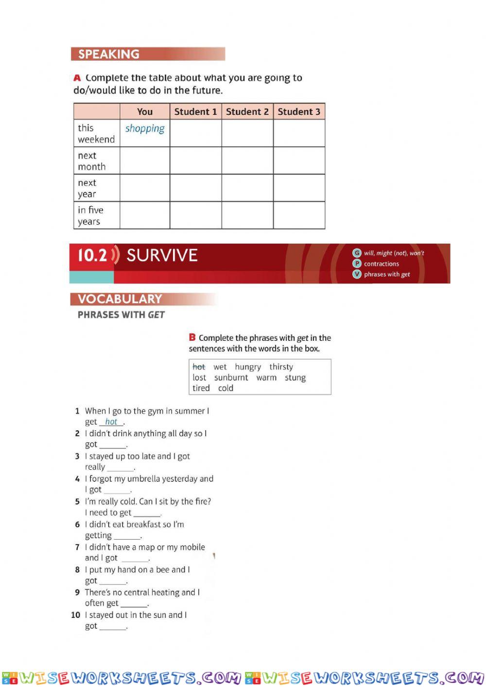worksheet