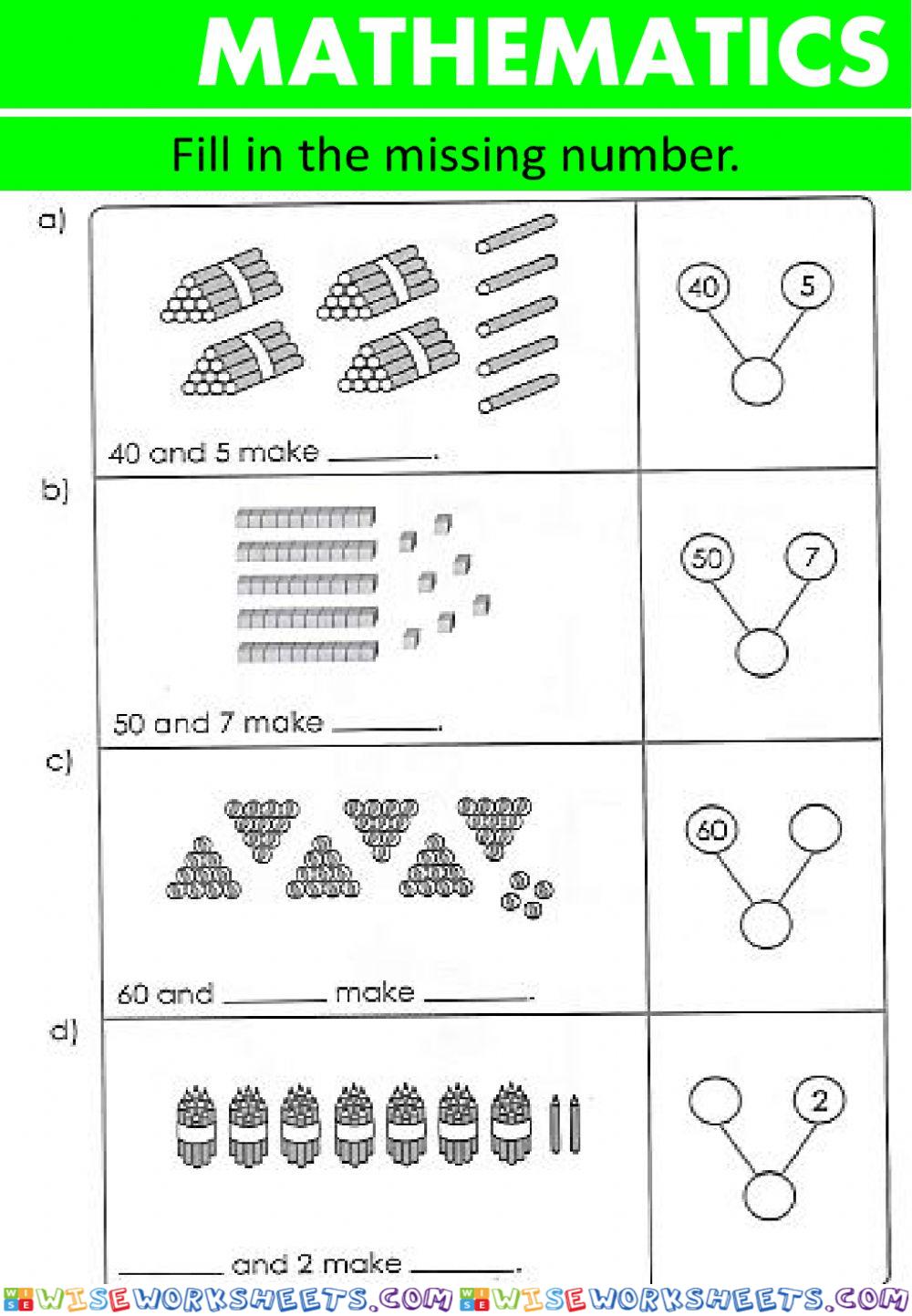 worksheet
