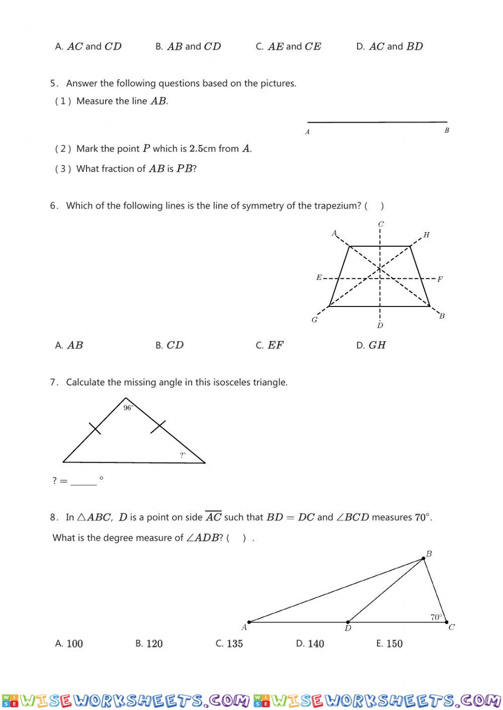 worksheet