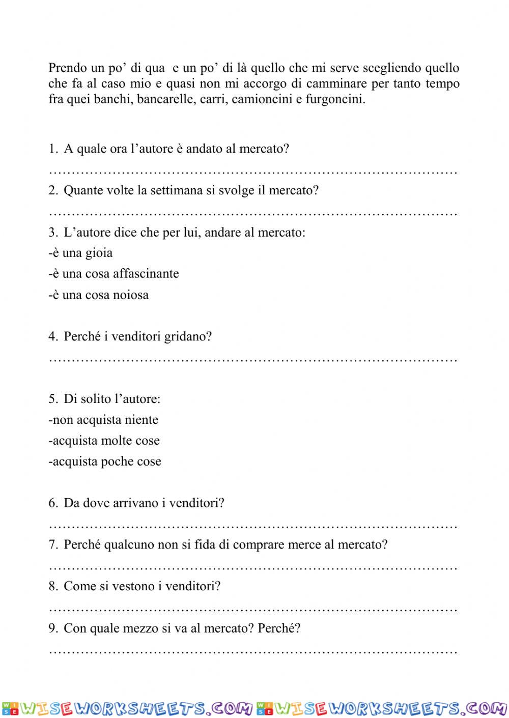 worksheet