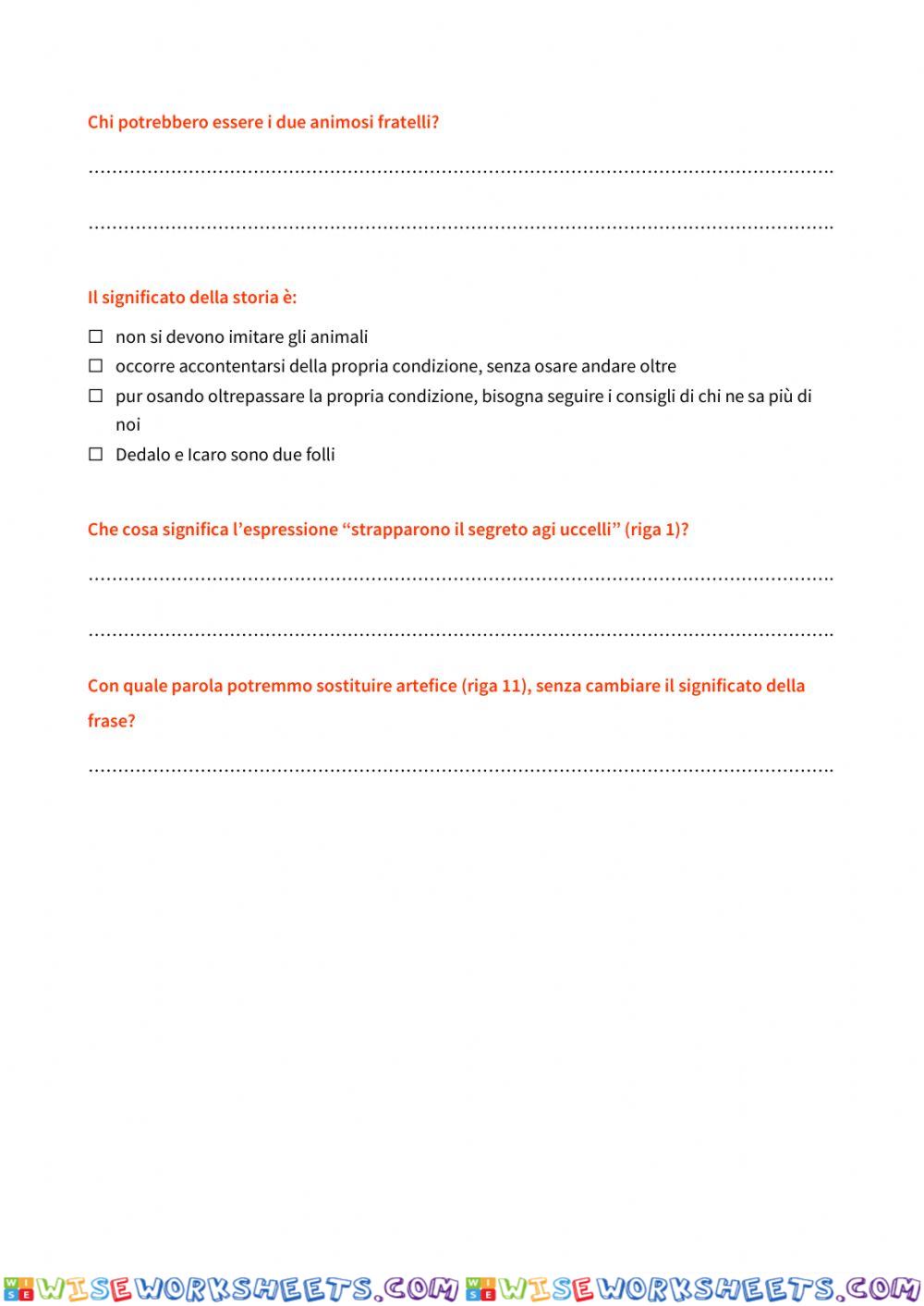 worksheet