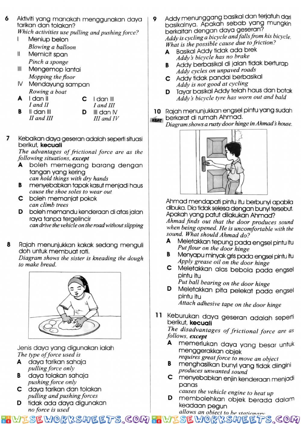 worksheet