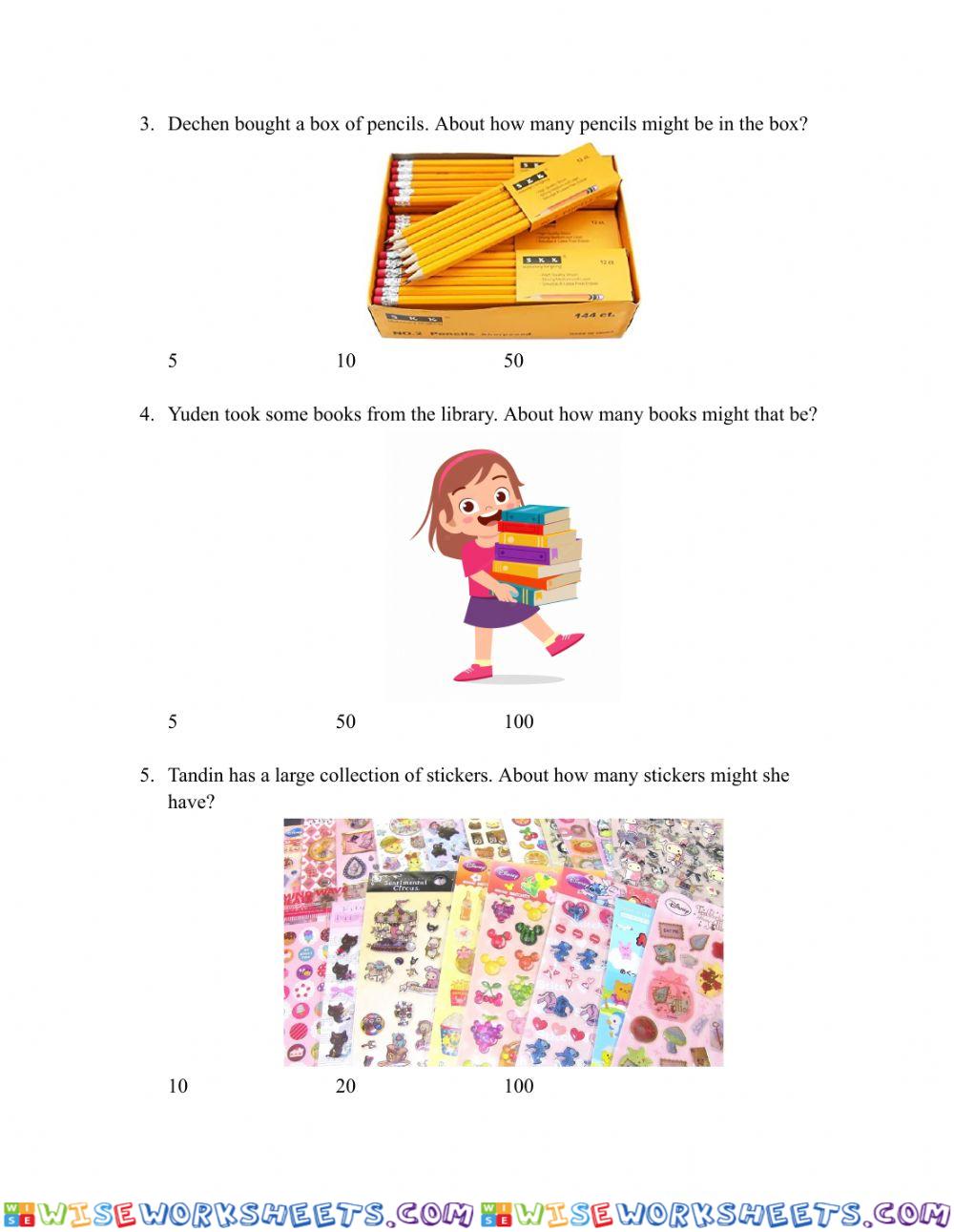 worksheet