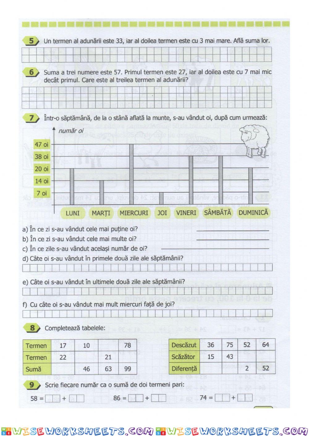 worksheet