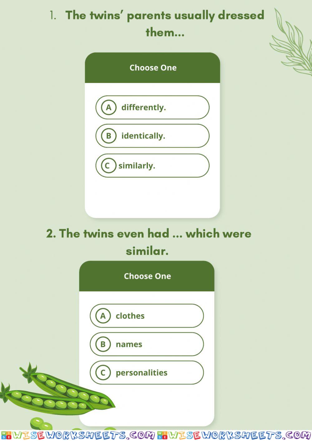 worksheet